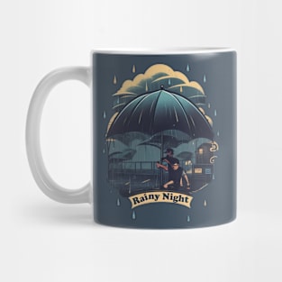 rainy night Mug